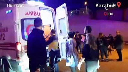 Karabük'ün Eflani ilçesinde işçileri taşıyan minibüs devrildi: 13 yaralı