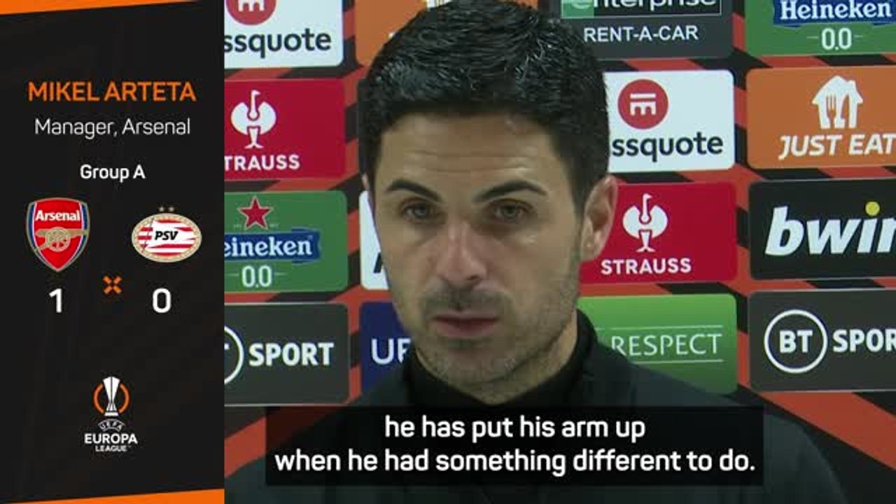 Xhaka 'deserves' Arsenal fans love - Arteta