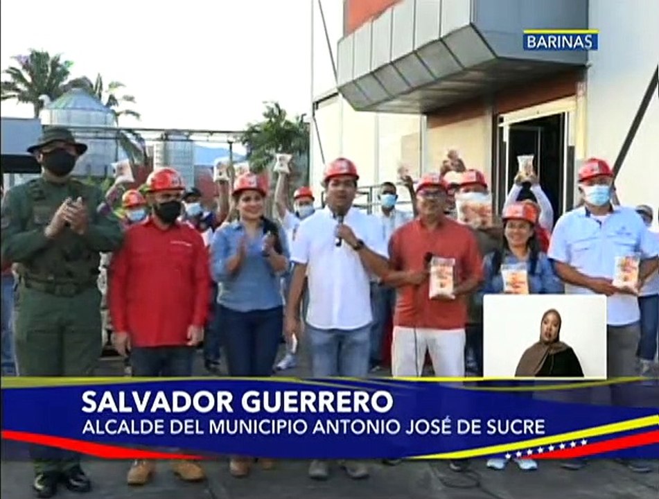 Barinas | Banco Bicentenario entrega financiamiento a Planta Procesadora de Harina de Maíz "Leander"