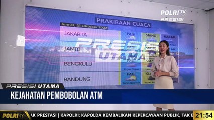 Prakiraan Cuaca 21 Oktober 2022