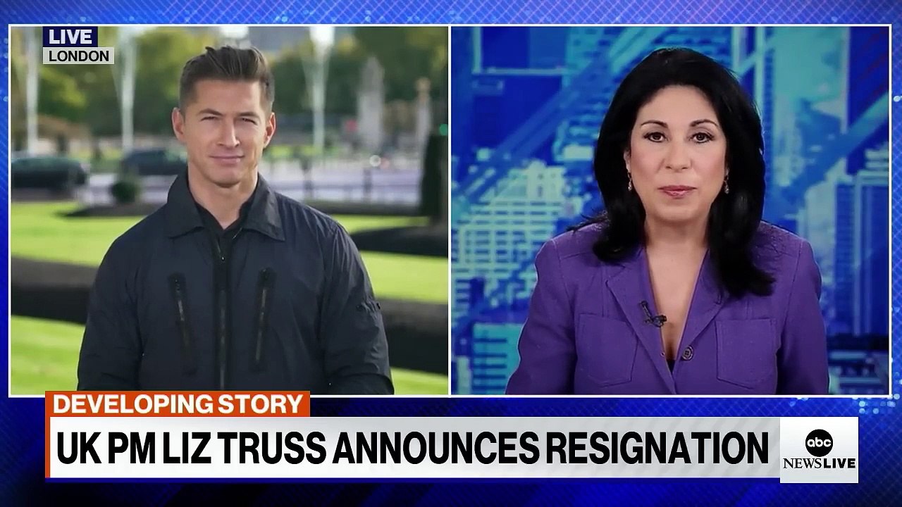 Liz Truss announces resignation 6 weeks after becoming prime minister