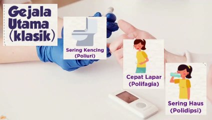 Apa saja gejala penyakit Diabetes Melitus?