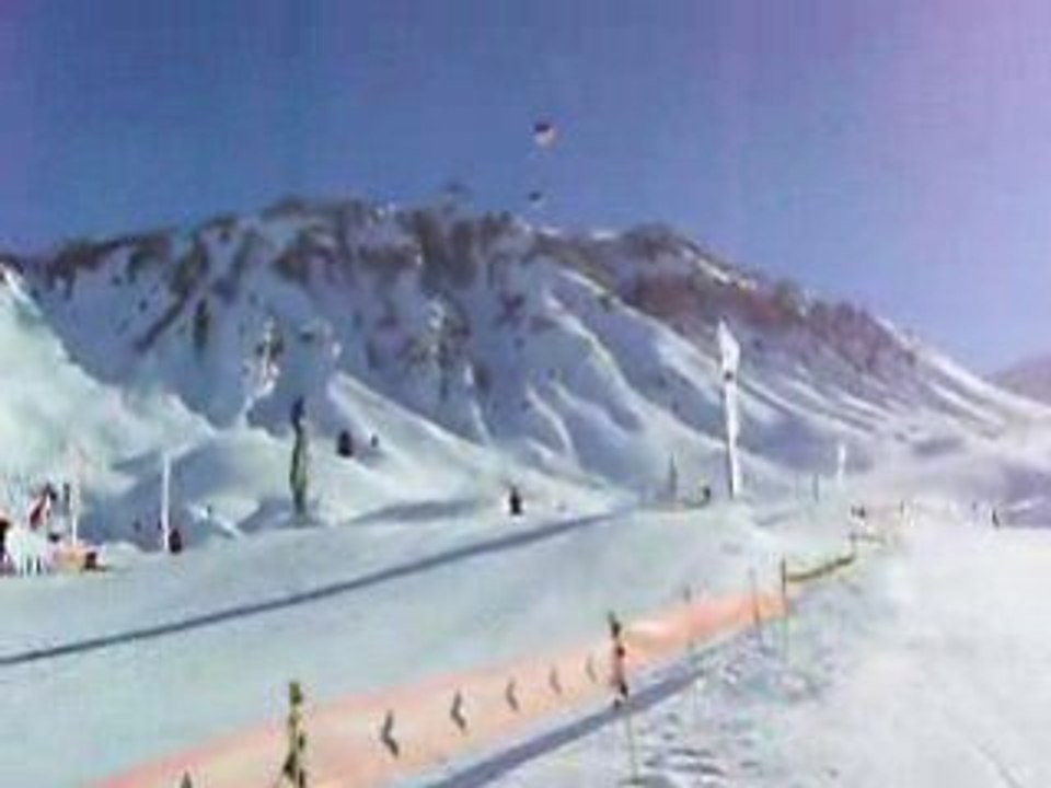 saut en snowbled