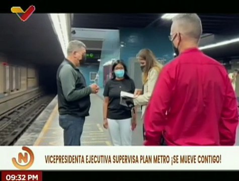 Vicepdta. Delcy Rodríguez supervisa rehabilitación en las estaciones Los Cortijos y Los Dos Caminos