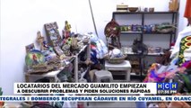 Locatarios del recién inaugurado Mercado Guamilito piden rápida solución a problemas de las instalaciones