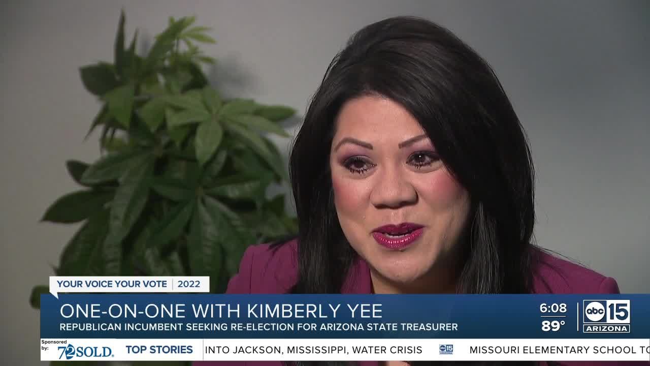 Oneonone with AZ Treasury candidate Kimberly Yee video Dailymotion