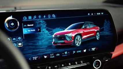 The all-new 2024 Chevrolet Blazer EV Interior Design