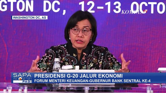 Indonesia Pimpin Pertemuan Menteri Keuangan dan Gubernur Bank Sentral ke-4 di Amerika Serikat