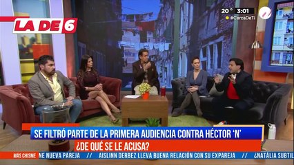 Se filtró parte de la primera audiencia contra Héctor 'N'