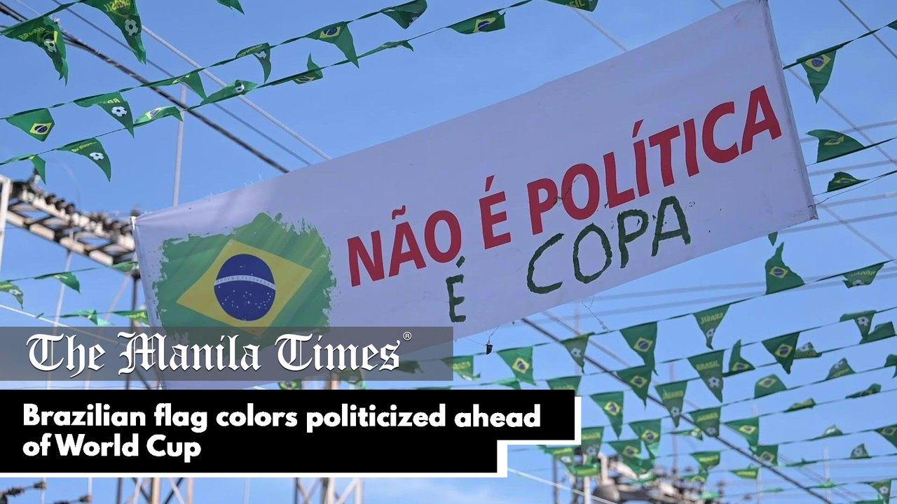 Brazilian flag colors politicized ahead of World Cup