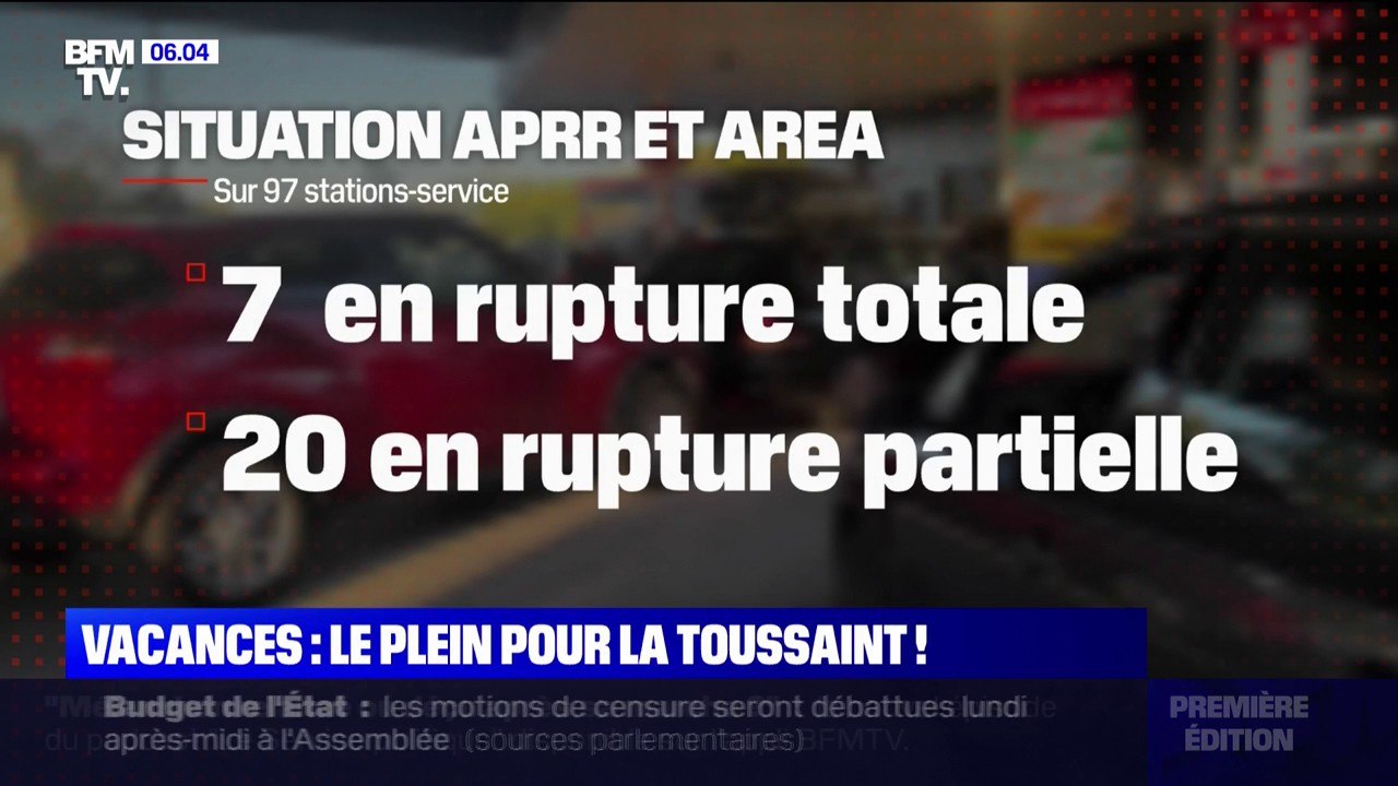 Carburants: pas de pénurie en vue sur les autoroutes, les stations-services ont fait le plein