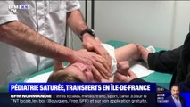Les services de pédiatrie d'Île-de-France sont saturés, 14 enfants malades ont déjà été transférés vers d'autres régions