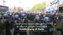 Prancis Lumpuh! Demonstran Tuntut Kenaikan Gaji saat Inflasi