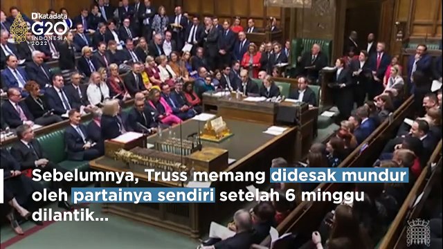 Fakta Dari Mundurnya Liz Truss Sebagai Perdana Menteri Inggris | Katadata Indonesia