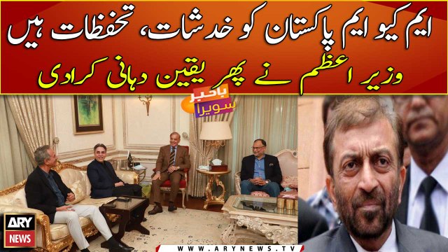 PM Sharif assures MQM-P of addressing their grievances