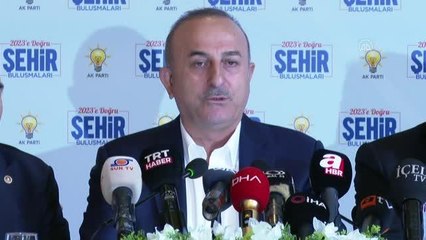 Çavuşoğlu: "(Çukurova Havalimanı) 4'te 3'ü bitti, 4'te 1'i kaldı"