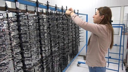 Yozgat haberleri! Yozgat'ta üretilen gözlük çerçeveleri Avrupa'ya ihraç ediliyor