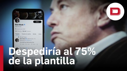Elon Musk plantea despedir al 75% de la plantilla de Twitter tras su compra
