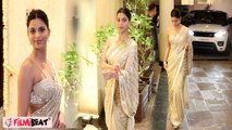 Suhana Khan चलते-चलते लड़खड़ाई, अपनी Saree में हुई परेशान, Video Viral | FilmiBeat