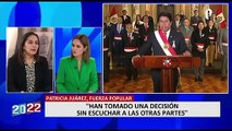 Patricia Juárez: “OEA ha tomado una decisión sin escuchar a las otras partes”