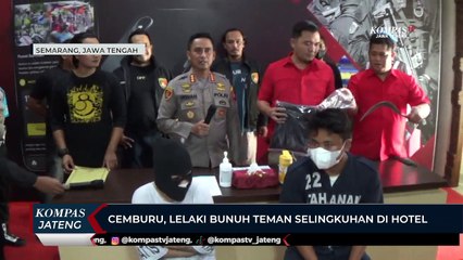 Cemburu, Lelaki Bunuh Teman Selingkuhan di Hotel Kota Semarang