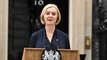 Watch moment Liz Truss resigns as prime minister after 45 days in office