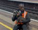 Hero rescues dog at Leagrave station