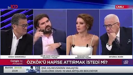 Rasim Ozan Kütahyalı'dan Ertuğrul Özkök'e itiraf: Bir karakter yarattık, senin üzerine oynadık; amaç hapis değildi, bir korku uyandırmaydı, o bendim