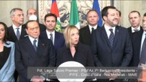Governo, Meloni: tutto il centrodestra ha fatto il mio nome
