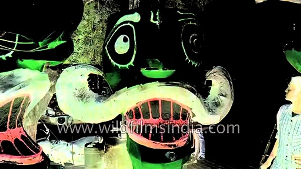 Dussehra_ making and breaking the Ravana