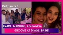 Kajol, Madhuri Dixit, Aishwarya Rai Bachchan & Others Enjoy At Manish Malhotra’s Diwali Bash, Watch Video