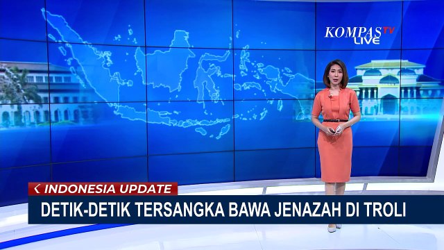 Layaknya Psikopat, Pria Ini Bawa Mayat Wanita di Troli Sambil Tersenyum!