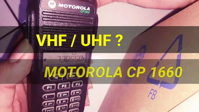 CARA MEMBEDAKAN VHF ATAU UHF MOTOROLA CP 1660 - Mahendyukkie.