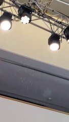 Goteras en el Fórum Evolución este jueves