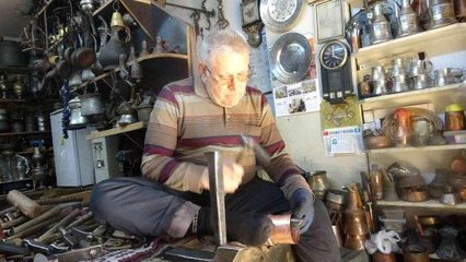 Muğla yerel haberi | Muğla'da kalaycılık mesleği yok oluyor