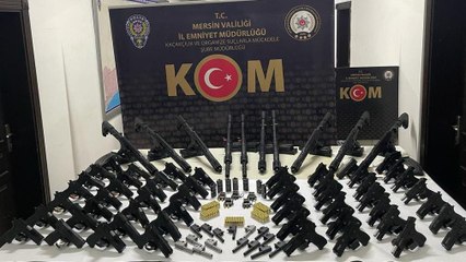 Suikast silahları ve onlarca mühimmat ele geçirildi