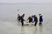 Balıkesir haber | Marmara Denizi'ndeki batık Kibatos Kalesi'nin keşfi için tarihi dalışlar