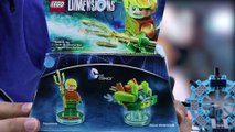 AQUAMAN TAKES A BATH!  Lets Build & Play LEGO Dimensions #16- Saruman Snake Boss Battle (FGTEEV)