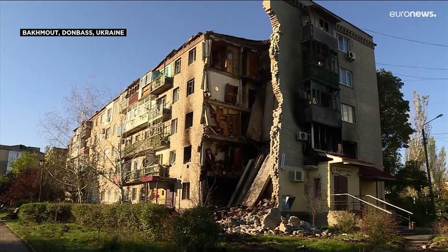 La ville de Bakhmout, dans le Donbass, et le village de Bilohorivka assiégés par les forces russes