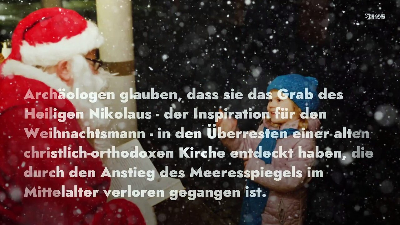 Grab des Weihnachtsmanns in der Türkei gefunden