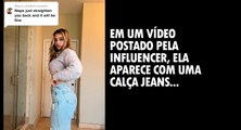 TikToker reclama que não encontra roupas que sirvam