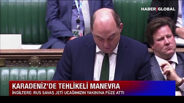 Karadeniz'de tehlikeli manevra! İngiltere: 'Rus savaş jeti füze attı'