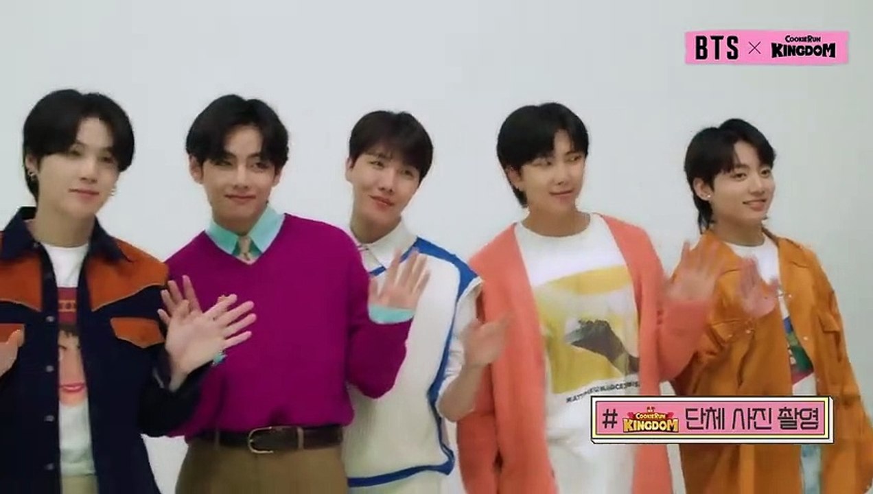 [BTS X Cookie Run_ Kingdom] Cute & COOL! BTS' behind the scenes!  [ENG SUB]