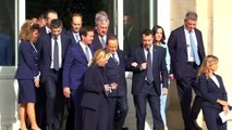 Consultazioni, il centrodestra lascia il Quirinale: Salvini sorregge Berlusconi