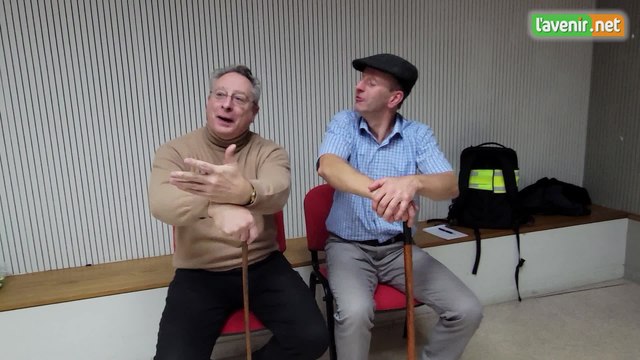 Les chansonniers du Cabaret wallon tournaisien répètent leur Grand Cabaret dans leurs nouveaux locaux