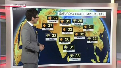 NHK World Japan Weather - 21 Oct. 2022