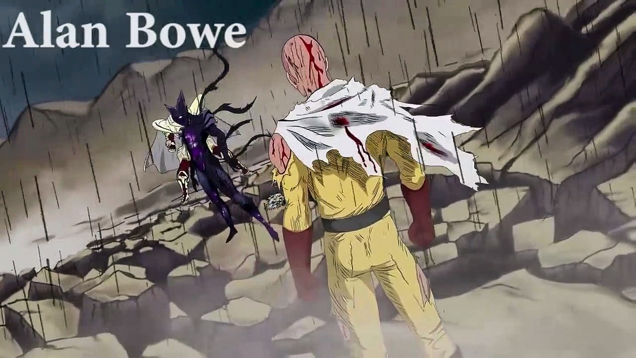 Saitama Reaction to Genos Death - One Punch Man Chapter 166 Fan Animation - Cosmic Garou Kills genos