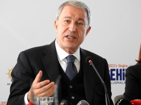 Son dakika haber | Bakan Akar'dan 'kimyasal silah iddiası'na sert tepki