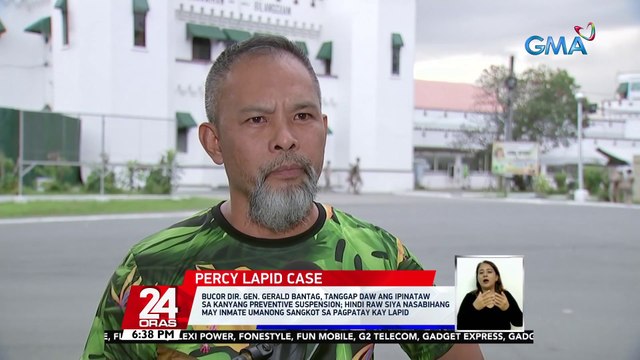BUCOR: patay na si Villamor nang malaman nilang sangkot umano siya sa Percy Lapid murder | 24 Oras