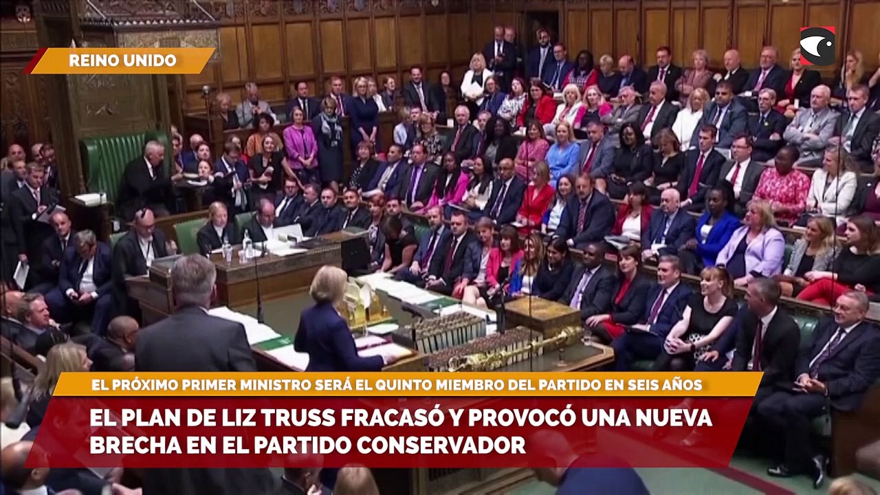 El plan de Liz Truss fracasó y provocó una nueva brecha en el partido conservador